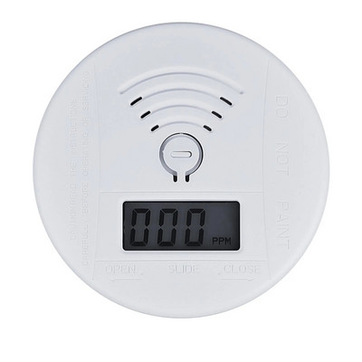 ACJ kõrge tundlikkusega CO-andur LCD digitaalne ekraan vingugaasi alarm Sõltumatu töö juhtmevaba heli hoiatus suitsuandur