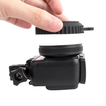Ανθεκτικό αξεσουάρ Κάλυμμα φωτογραφικής μηχανής Κάλυμμα φακού Προστατευτικό κάλυμμα φακού σιλικόνης για Insta360 ONE RS/R 1 ιντσών Leica