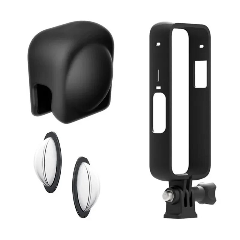 Insta360 X3 Zaštitna kapica za objektiv + zaštitni okvir + Štitnici za objektiv za Insta 360 X3 Komplet zaštitnika za fotoaparat Dodatna oprema protiv ogrebotina