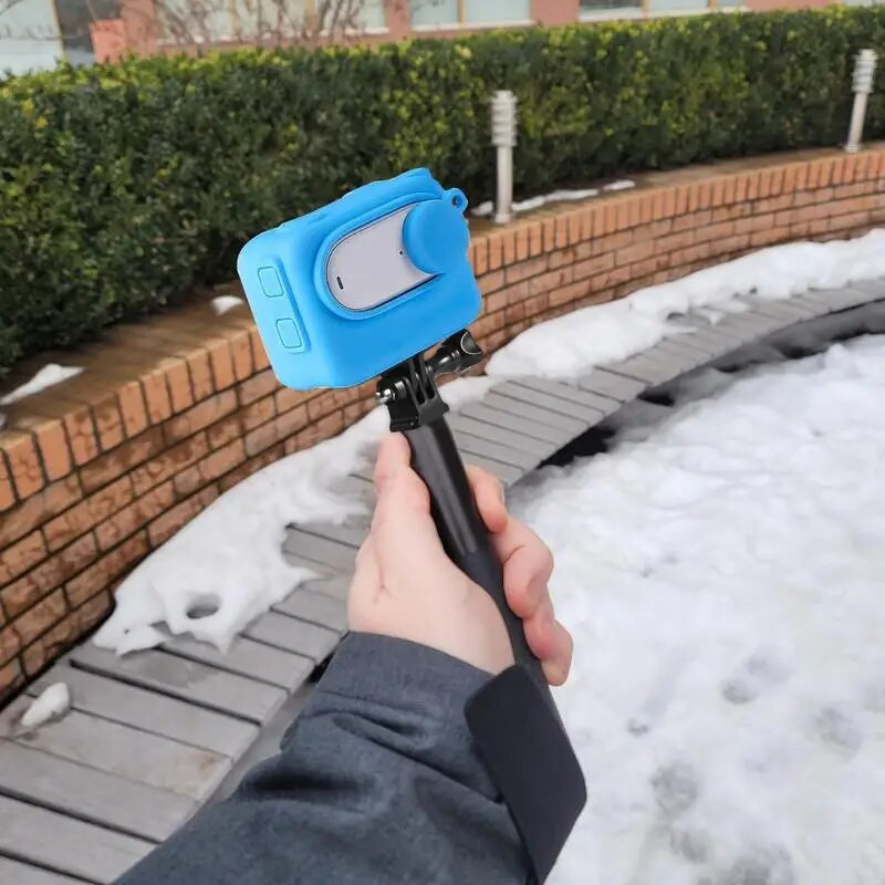 Szilikon tok Insta 360 GO3 porálló testhez szilikon burkolat Sportkamera védőtartozékok