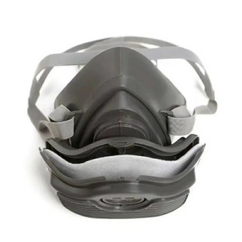 Πρακτική μάσκα προσώπου με προστασία από τη σκόνη Facepiece Respirator Βαμβακερό φίλτρο φίλτρου σωματιδίων Μάσκα κατά της σκόνης για εξόρυξη λείανση μετάλλων