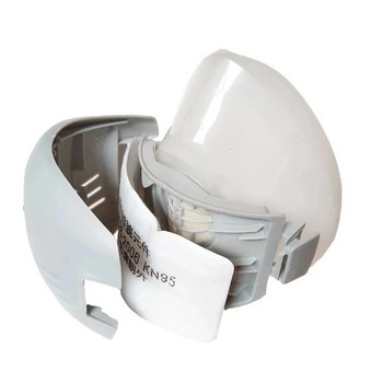 Газова маска Промишленост против прахово замърсяване Респиратор Заварчик Пръскане на боя Полиране Респиратор Предпазна гумена конструкция Маска за прах