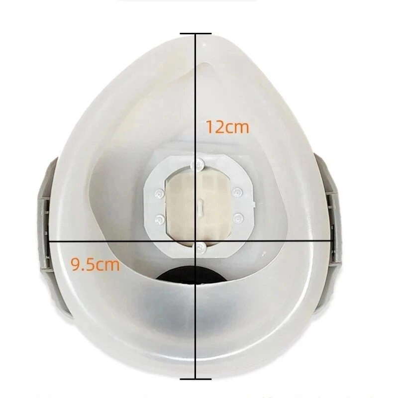 Gāzmasku nozares pretputekļu piesārņojuma respirators metinātāja krāsas izsmidzināšana pulēšana respiratora drošība gumijas konstrukcijas putekļu maska