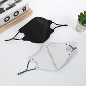 Ühevärviline Lihtne reguleeritav kõrva külge kinnitatav ülielastne täiskasvanute mask Nahasõbralik riidest puuvillane mask