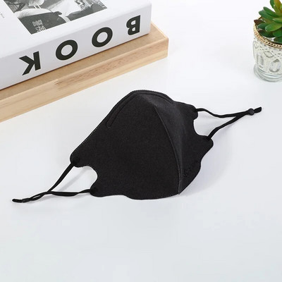 Ühevärviline Lihtne reguleeritav kõrva külge kinnitatav ülielastne täiskasvanute mask Nahasõbralik riidest puuvillane mask