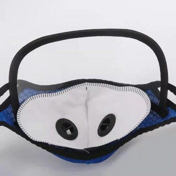 Колоездене Защитен колан Филтърна маска Бягане на открито Спорт Прахоустойчива Топла маска Подвижна леща