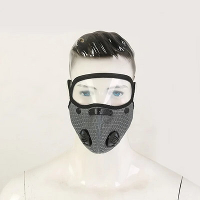 Biciklizam, zaštitni pojas, maska s filtrom, sportovi na otvorenom, otporna na prašinu, topla maska, leća se može ukloniti