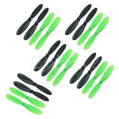20PCS Propellers Blades Accessories Spare Part for HUBSAN X4 H107L H107C RC  Quadcopter Aircraft Parts Accessories