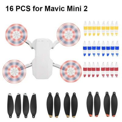 16vnt 4726 sraigtas DJI Mavic Mini 2 Drone Props Menčių keitimas Lengvas sparnų ventiliatoriai Atsarginės dalys Dji mini 2 Priedas