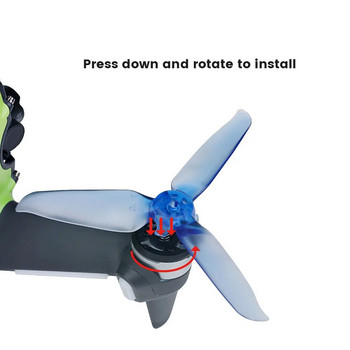 2/4 ζεύγη έγχρωμων έλικες FPV Λεπίδα στήριξης γρήγορης αποδέσμευσης για αξεσουάρ DJI FPV Propeller Drone