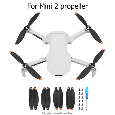 1/2/4 para tihih propelera s narančastim prugama za DJI Mavic Mini 2