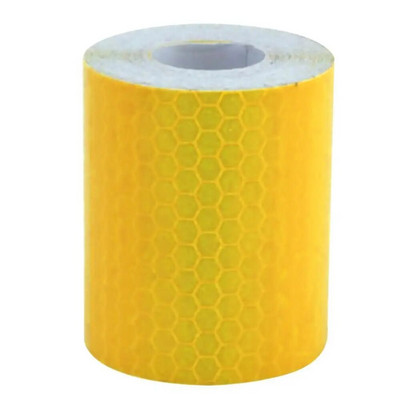 1m * 5cm Autocolant reflectorizant Auto Motocicletă Bicicletă Reflector Bandă de protecție Bandă de avertizare pentru siguranța muncii de noapte Protecție de securitate