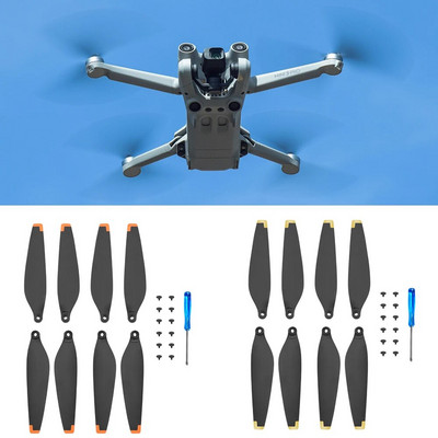 1/2/4 poros 6030 sraigtai, skirti DJI Mini 3 Pro drono greitai atleidžiamiems drono sparnams, keičiamiems sparnų ventiliatoriams žemo triukšmo menčių priedai