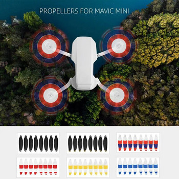 8 τεμάχια ανταλλακτικής προπέλας για DJI Mavic Mini Drone 4726 Ελαφρύ στηρίγματα Blade Wing Fans Αξεσουάρ ανταλλακτικών κιτ βιδών
