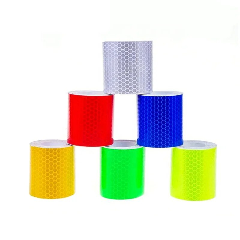 5cm*300cm auto reflektirajuća traka sigurnosno upozorenje auto ukrasna naljepnica reflektor zaštitna traka traka film auto motocikl naljepnica