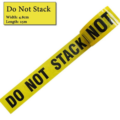 1/rull 48mm*25m Hoiatussildid Parkimine Keelatud Käed eemal Tööohutus Kleebis Opp Teibid DIY kleebis laotehase koolile