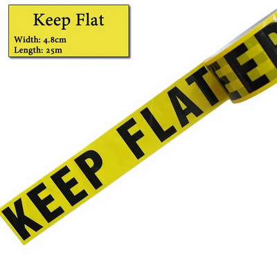 1/rull 48mm*25m Hoiatussildid Parkimine Keelatud Käed eemal Tööohutus Kleebis Opp Teibid DIY kleebis laotehase koolile