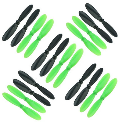 20PCS Propellers Blades Accessories Spare Part For HUBSAN X4 H107L H107C RC Quadcopter Aircraft Parts Accessories