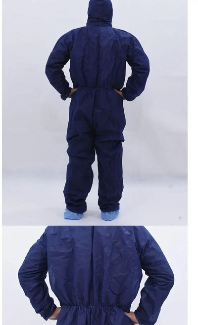 Комбинезон за еднократна употреба Устойчив на масла Устойчив на прах Защитно работно облекло Защитно покритие с боядисване Всички защитни облекла Гащеризон