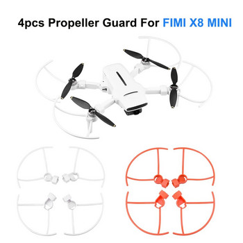 Προστατευτικό δακτύλιο έλικα 4 τμχ Για FIMI X8 MINI Drone Propeller Guard Γρήγορης απελευθέρωσης Κλουβί προστασίας για αξεσουάρ FIMI X8 MINI