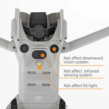 Сенник за дронове Аксесоари за сенници Протектор за обектив Прецизно формован сенник за обектив Отлично блокиране на светлината за Mini 4 Pro