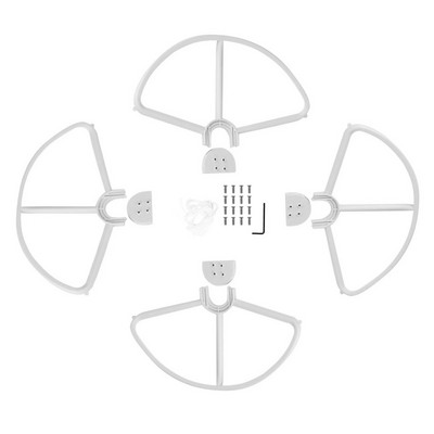 4 vnt. nuo susidūrimo lengvas sraigto apsauginis dangtelis, greitai atleidžiamas, patvarus 360 laipsnių apsauga, buferio mentė, tinkama DJI Phantom 3 SE