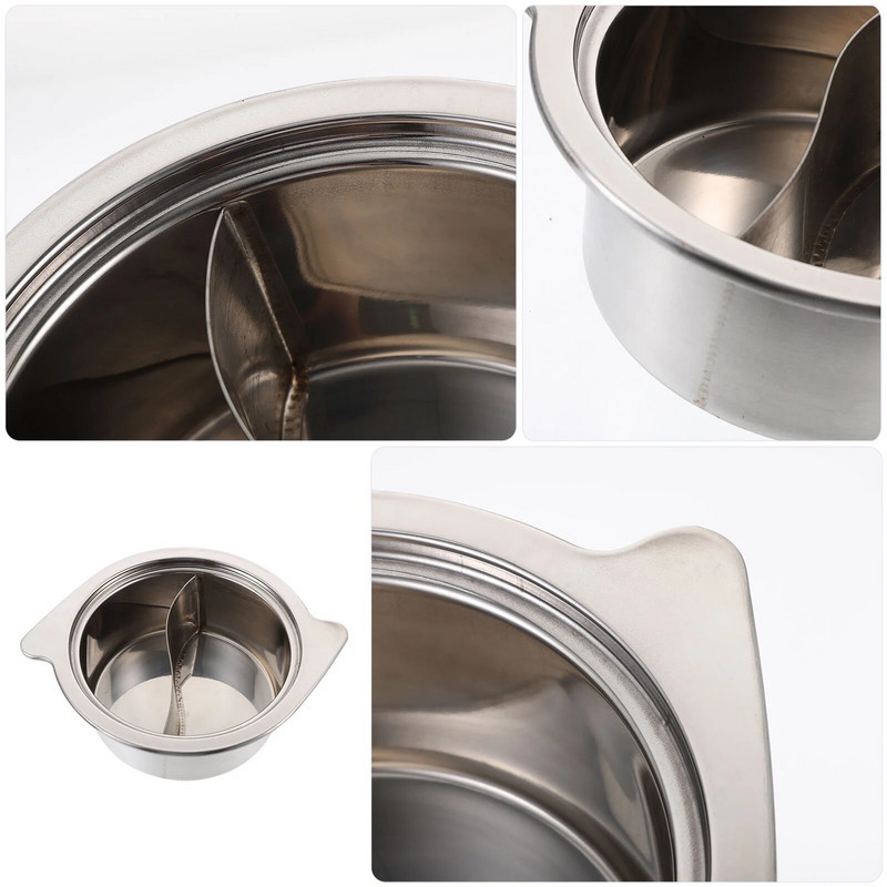 Kiniškas Shabu nerūdijančio plieno iešmo puodas korėjietiški makaronai ramen buitinis karštas laikiklis karšto puodo maistas