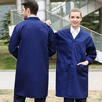 Мъже Жени Работно облекло Прахоустойчиво Склад Лаборатория Работно облекло Унисекс Работилница Износоустойчиво защитно облекло