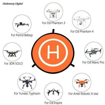 1 τεμ. Drone Quadcopters Accessories Universal 55cm Αναδιπλούμενα Επιθέματα Προσγείωσης For DJI 40/50/60cm