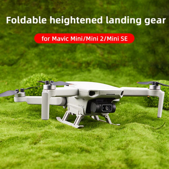 Drone Foldable Landing Gear Extended Height Leg Support Protector Tripod Stand Skid for DJI Mini SE/Mini 2/Mavic Accessories