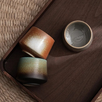 Stoneware Retro Master Cup Art Κύπελλο Espresso Ιαπωνικού στιλ Personality Kiln Ψημένη Μονό Φλυτζάνι Τσαγιού Κούπα Κινεζικό φλιτζάνι τσαγιού