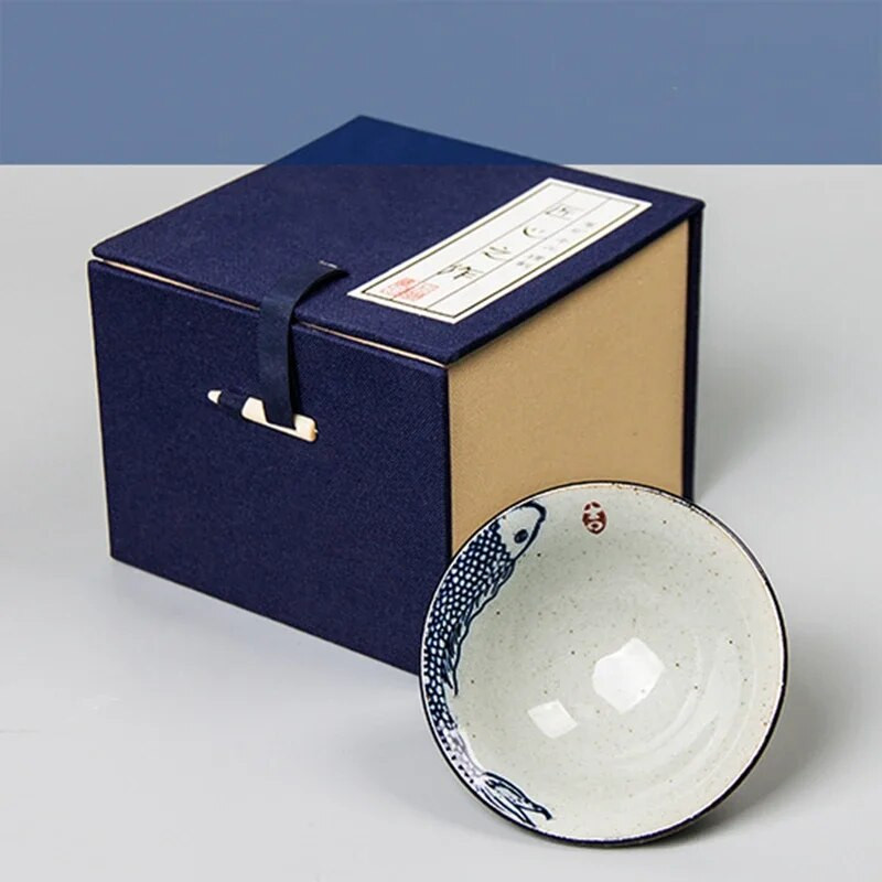 70 ml Vintage ručno oslikane japanske riblje keramičke šalice Set šalica za čaj Šešir od posuđa za čaj Oštra zdjela za čajnu ceremoniju Šalice za čaj