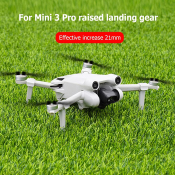 Εξοπλισμός προσγείωσης για DJI Mini 3 Pro Drone Heighten Κιτ εκτεταμένης υποστήριξης ποδιών προσγείωσης Αξεσουάρ ποδιών γρήγορης αποδέσμευσης