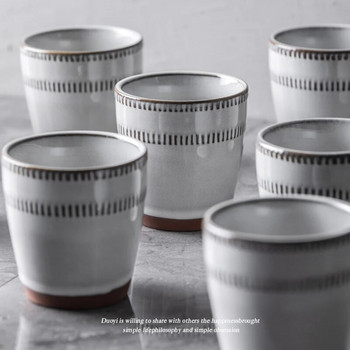 Φλιτζάνι τσαγιού ANTOWALL 2021 ΝΕΟ Κεραμικό φλιτζάνι καφέ 160 ml Φλιτζάνια τσαγιού Kiln Glazed Water Cup