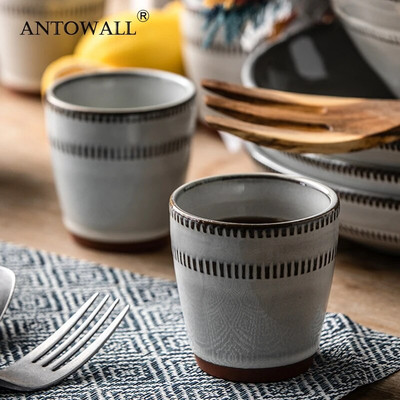 ANTOWALL ceașcă de ceai 2021 NOU ceașcă de cafea din ceramică 160 ml cești de ceai ceașcă cu apă glazurată în cuptor
