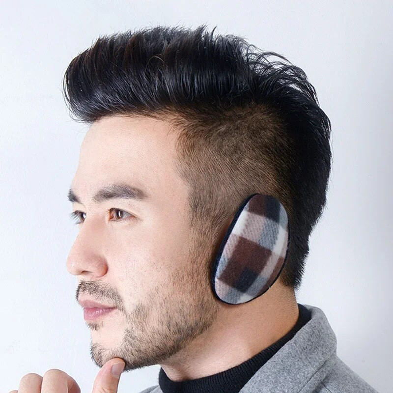 Novi muški, ženski zimski grijači za uši bez trake, dječja pahuljasta navlaka za uši od flisa, mekana, debela, otporna na vjetar, štitnici za uši Zaštita za uši