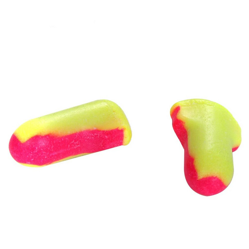 ANPWOO 10 porų ausų kištukų Aukštos kokybės putplasčio anti-triukšmo ausų kištukai Ausų apsaugos Garsui nepralaidūs ausų kištukai Darbo saugos reikmenys