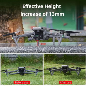 Колесник за DJI AIR 3 Drone Shock Absorption Protection Extensions Крака Височина на стойката Extended Air3 Drones Accessories