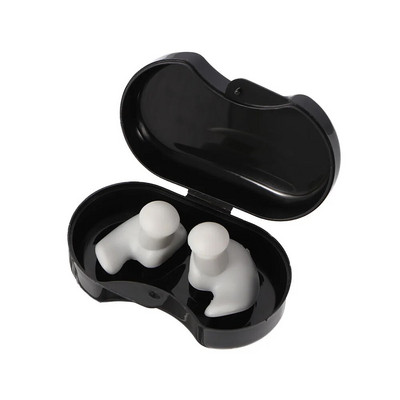 Puha szilikon füldugók fülvédő, újrafelhasználható professzionális zenei füldugók zajcsökkentő alváshoz