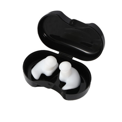 Puha szilikon füldugók fülvédő, újrafelhasználható professzionális zenei füldugók zajcsökkentő alváshoz