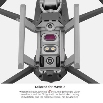 Колесник за DJI Mavic 2 Pro Zoom Quick Release Drone Height Extender Дълги крака Стойка за крака Аксесоар за монтиране на дрон