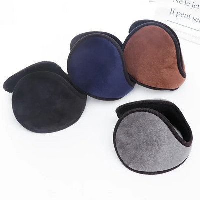 Szélálló Fülvédők Férfi Női Fülmelegítő Vastag Plüss Téli Meleg Polár Fülvédő Kültéri Kerékpáros Melegítő Puha Fülvédők