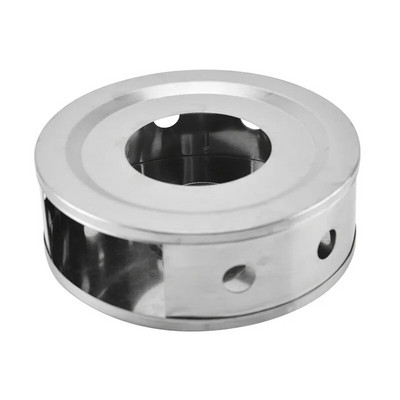 Nešiojamas šildytuvo arbatos laikiklis Patvarus nerūdijančio plieno žvakių šildytuvas arbatos lempos laikiklis Kavos šildytuvo arbatinuko šildymo pagrindas