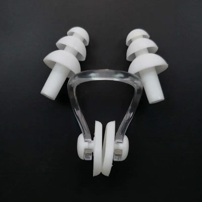 1 szett vízálló, puha szilikon úszószett orrcsipesz füldugó füldugó védelem