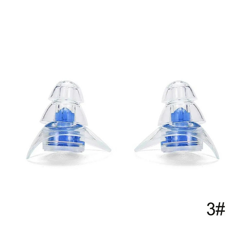 1Suporuokite / rinkinys triukšmą mažinantys ausų kištukai, skirti miegoti, studijuoti, koncertuoti, klausos triukšmą slopinantys silikoniniai ausų kištukai