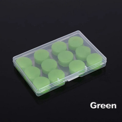 6/12 tk Unisex pehmest silikoonist kõrvatropid läbipaistvad une heliisolatsiooniga kõrvaklapid Sukeldumisel duši all müra vähendavad kõrvatropid