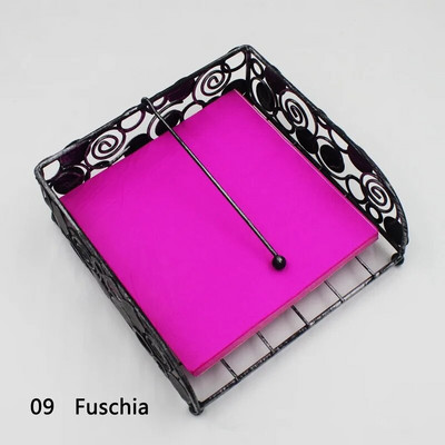 20 komada jednobojnih jednobojnih stolnih maramica za večeru Papirnato posuđe za uređenje događaja