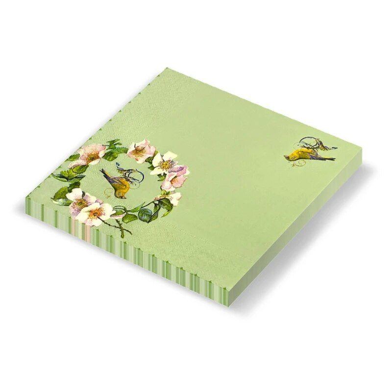 20kom/10kom Ptice Papirnate salvete Posuđe za kafiće i zabave Salvete za dekupaž Dekorativni papir 33x33cm