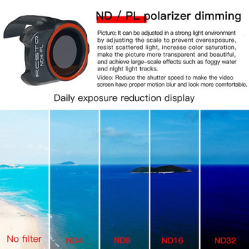 Για DJI Mavic MINI 1/2/SE Camera Len Filter Optical Glass for DJI Mini 2 3 Drone Σετ φίλτρων UV ND CPL 4/8/16/32 NDPL Αξεσουάρ