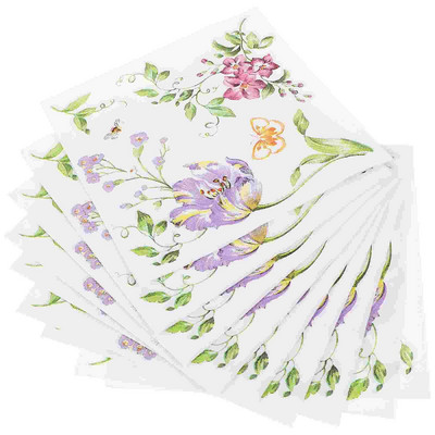 40 komada jednokratnih salveta Ukrasne papirnate salvete Salvete za tiskanje Dekoracije salveta za zabave